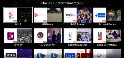 Giniko Arabic Series & Movies Channels